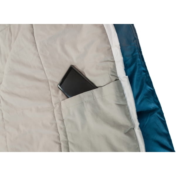 Grüezi Bag Cloud Cotton Comfort - Decken-Schlafsack deep cornflower blue - Bild 4