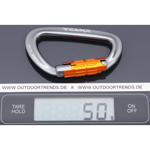 C.A.M.P. Orbit 2Lock - Verschlusskarabiner gun metal - Bild 4 C.A.M.P. Orbit 2Lock - Verschlusskarabiner gun metal - Bild 4