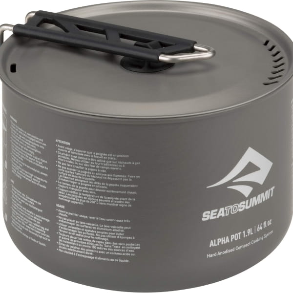 Sea to Summit Alpha Pot 1.9L - Aluminium-Kochtopf - Bild 4 Sea to Summit Alpha Pot 1.9L - Aluminium-Kochtopf - Bild 4