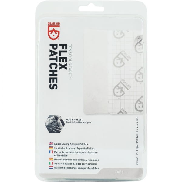 GearAid Tenacious Tape Flex Patches - Dicht- und Reparaturflicken clear - Bild 1
