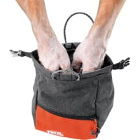 Vorschau: Petzl Sakab - Boulder-Chalkbag grey-orange - Bild 2 Vorschau: Petzl Sakab - Boulder-Chalkbag grey-orange - Bild 2