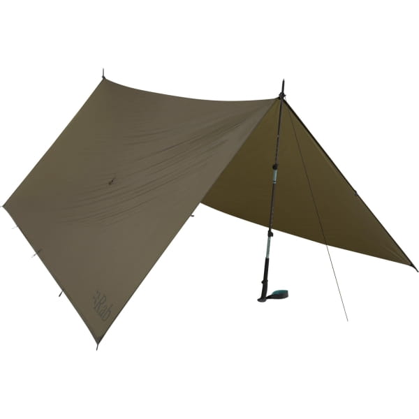 Rab SilTarp Plus Duo - Tarp olive - Bild 1 Rab SilTarp Plus Duo - Tarp olive - Bild 1