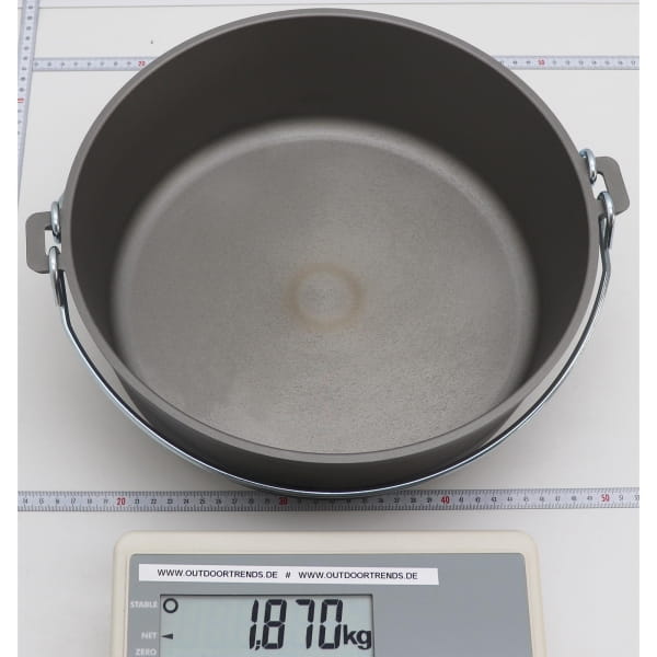 GSI Hard Anodized 12 Dutch Oven - Feuertopf - Bild 4