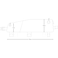 Vorschau: Apidura Backcountry Long Top Tube Pack 1,8 L - Oberrohrtasche - Bild 3