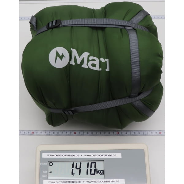 Marmot Trestles Elite Eco 30 - Kunstfaserschlafsack foliage-steel onyx - Bild 9