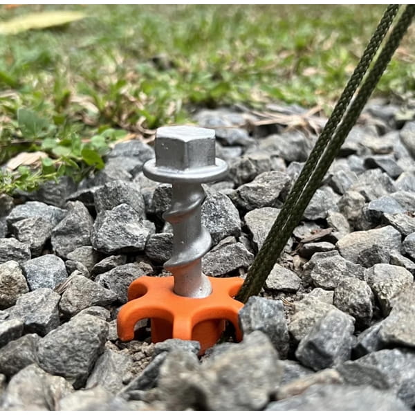 Peggy Peg Peg&Stop HD 20 cm mit Kontermutter 2.0 - Zeltheringe 4er Set - Bild 4