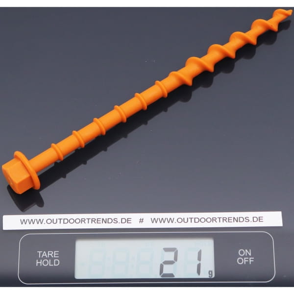 Peggy Peg Schraubhering Normal 20 cm mit Haken - Heringe 12er Set - Bild 8 Peggy Peg Schraubhering Normal 20 cm mit Haken - Heringe 12er Set - Bild 8