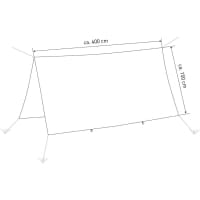 Vorschau: AMAZONAS Traveller Tarp XXL - Bild 3 Vorschau: AMAZONAS Traveller Tarp XXL - Bild 3