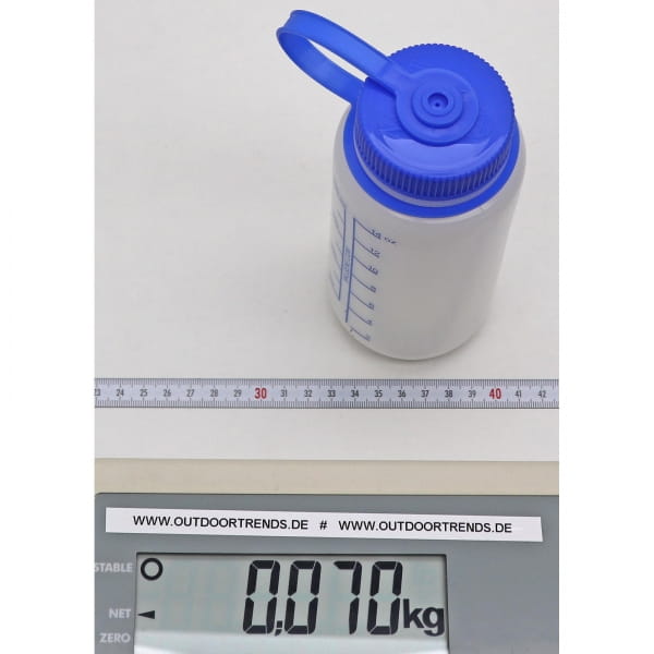 Nalgene Weithals HDPE Trinkflasche 0,5 Liter weiß - Bild 2