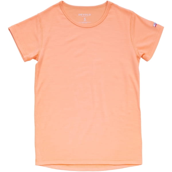 DEVOLD Breeze Plus Merino 200 T-Shirt Wmn - Kurzarm-Shirt sunrise - Bild 1