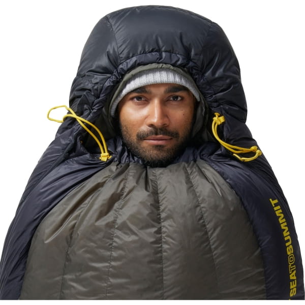 Sea to Summit Spark Pro -1C/30F - Daunenschlafsack beluga black-black - Bild 8