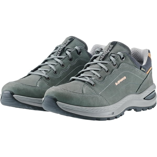 Lowa Women's Renegade EVO GTX Lo Wide - Wanderschuhe graphite-apricot - Bild 3