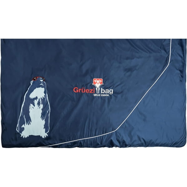 Grüezi Bag Biopod Wolle Murmeltier Comfort XXL - Deckenschlafsack night blue - Bild 13