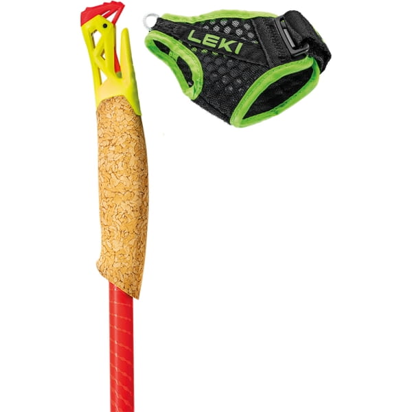 LEKI Ultratrail FX.One Superlite - Trail Running Stöcke bright red-neonyellow-naturlcarbon - Bild 4