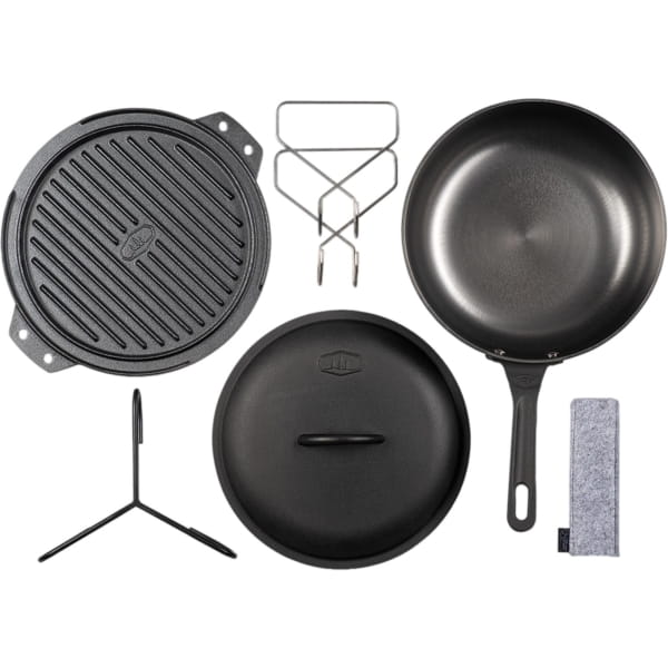 GSI Guidecast 10 inch Cookset - Gusseisen-Kochset - Bild 2