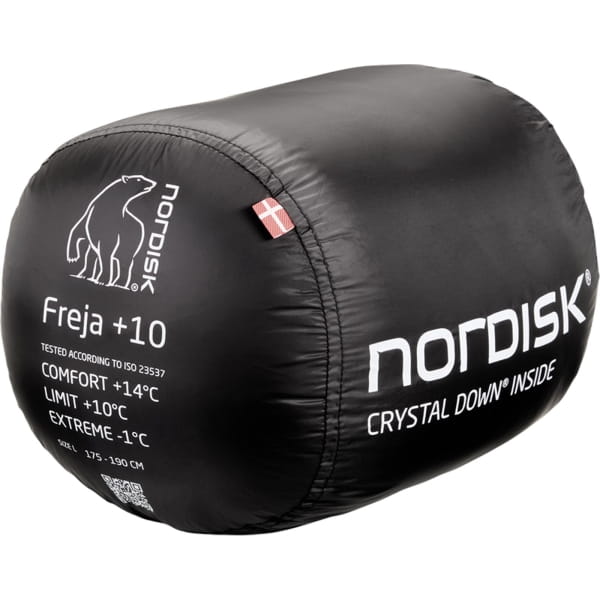 Nordisk Freja +10° Blanket - Daunen-Schlafsack silver filigree grey - Bild 9