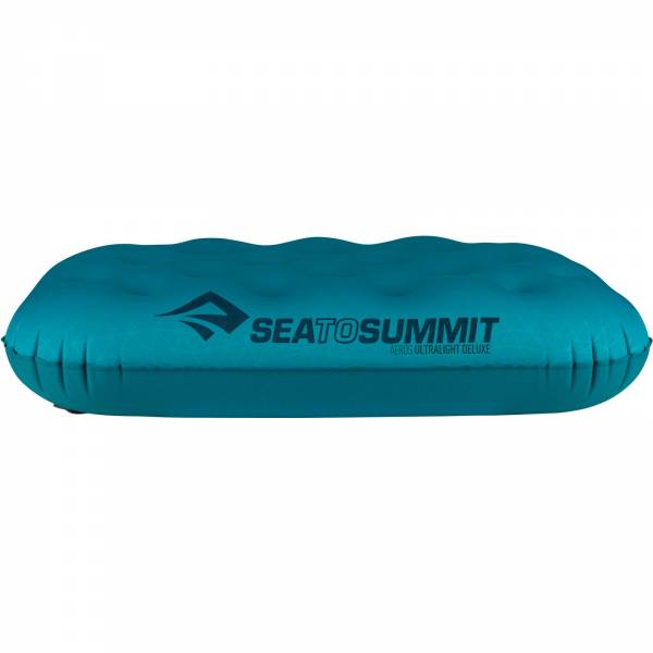 Sea to Summit Aeros Pillow Ultralight Deluxe - Kopfkissen aqua - Bild 3