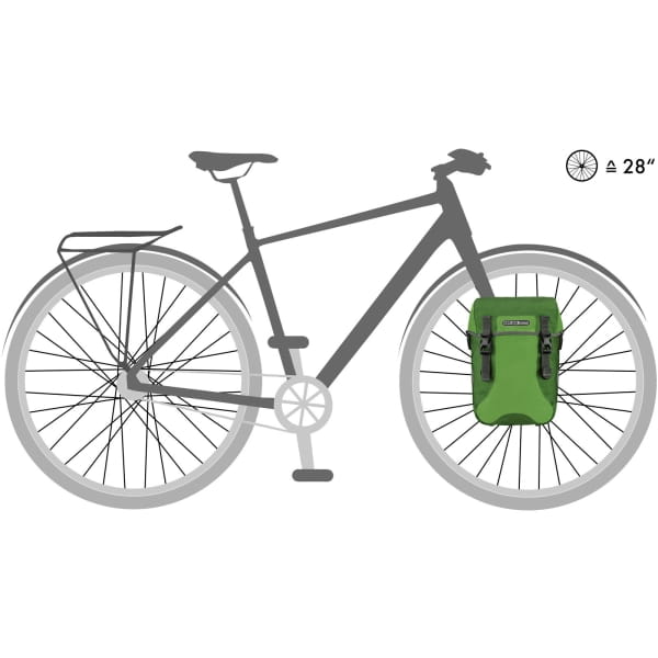 ORTLIEB Sport-Packer Plus - Lowrider- oder Gepäckträgertasche kiwi-moss green - Bild 29