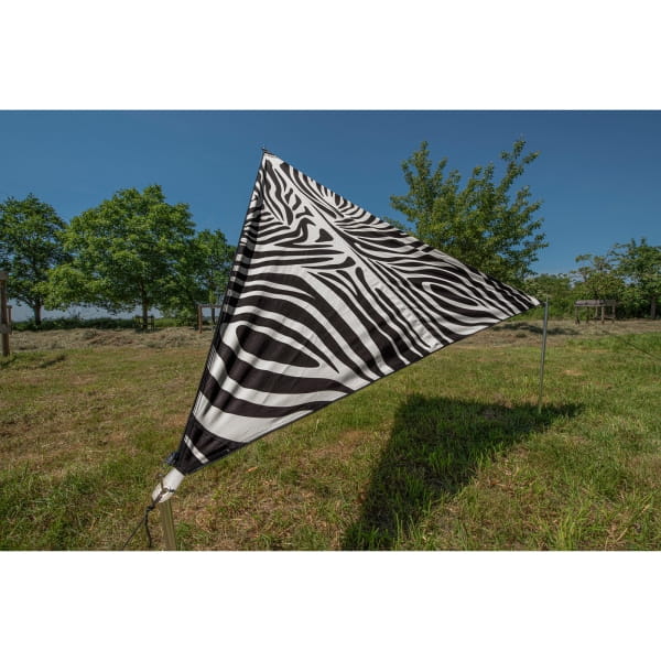BENT Zip-Canvas TC Africa - Sonnensegel zebra print-zipper black - Bild 4
