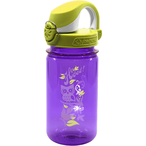 Nalgene Everyday OTF Kids Sustain - 0,35 Liter - Trinkflasche violett Eule - Bild 3