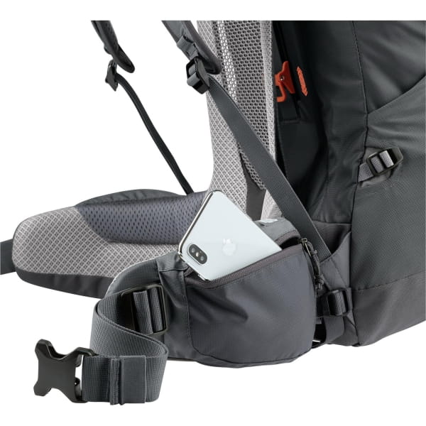 deuter Futura Air Trek 60 + 10 - Trekkingrucksack black-graphite - Bild 16 deuter Futura Air Trek 60 + 10 - Trekkingrucksack black-graphite - Bild 16