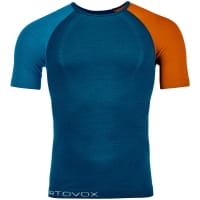 Vorschau: Ortovox Men's 120 Competition Light Short Sleeve - Funktionsshirt petrol blue - Bild 1