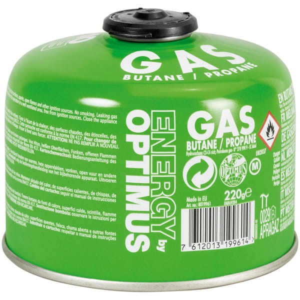 OPTIMUS Universal Gas - Kartusche 230 g (Größe M) - Bild 2 OPTIMUS Universal Gas - Kartusche 230 g (Größe M) - Bild 2