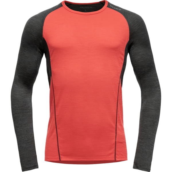 DEVOLD Running Merino 130 Shirt Man - Langarm-Funktionsshirt cayenne - Bild 7