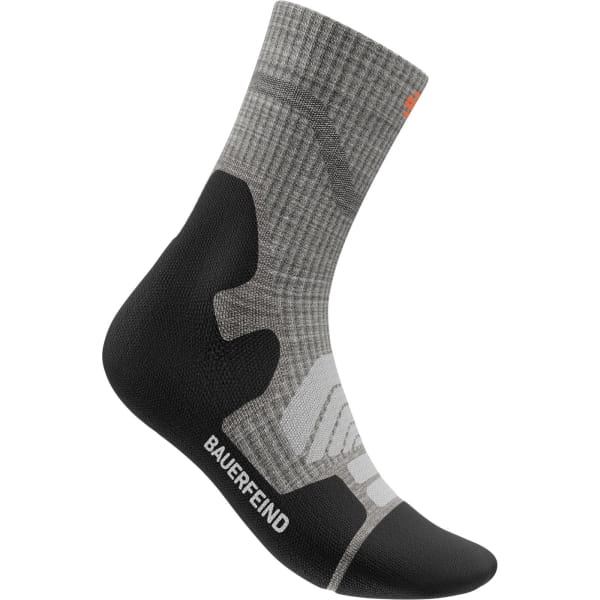 Bauerfeind Sports Outdoor Merino Mid Cut Socks Women - Wander-Socken stone grey - Bild 3 Bauerfeind Sports Outdoor Merino Mid Cut Socks Women - Wander-Socken stone grey - Bild 3