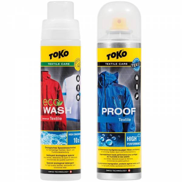 Toko Textile Proof + Eco Textile Wash - Vorteilspack - Bild 1