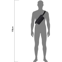 Vorschau: ORTLIEB Sling-Bag Metrosphere - Umhängetasche black embossed - Bild 8