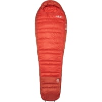 Rab Alpine -6C/20F - Daunenschlafsack dark horizon-tuscan red - Bild 1