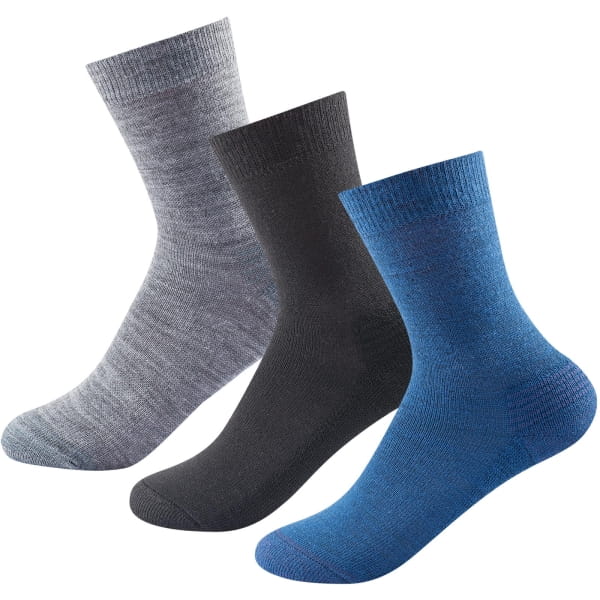 DEVOLD Daily Medium Sock - Socken black-grey-blue - Bild 2 DEVOLD Daily Medium Sock - Socken black-grey-blue - Bild 2
