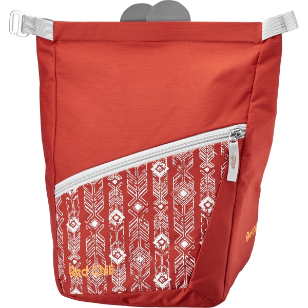 Red Chili Chalk Bag Boulder Reactor - Magnesia Beutel salsa - Bild 5
