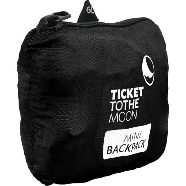 TICKET TO THE MOON Backpack XS 6L - Rucksack black-black - Bild 2