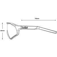 Vorschau: bollé Shifter Volt Ultraviolet Cat 3 - Sportbrille titanium matte - Bild 6