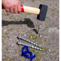 Vorschau: Peggy Peg Schlagschraubhering HC 15 cm mit Haken - Zeltheringe 4er Set - Bild 4