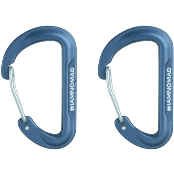 NOMAD Carabiner (2 pcs) - 2er-Pack Materialkarabiner dark navy - Bild 1 NOMAD Carabiner (2 pcs) - 2er-Pack Materialkarabiner dark navy - Bild 1