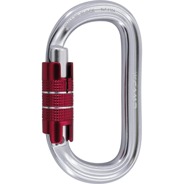 C.A.M.P. Oval XL 2Lock - Verschlusskarabiner titanium - Bild 3 C.A.M.P. Oval XL 2Lock - Verschlusskarabiner titanium - Bild 3