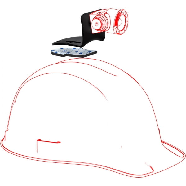Ledlenser Helmet Connecting Kit Type H - Helmhalterung - Bild 9