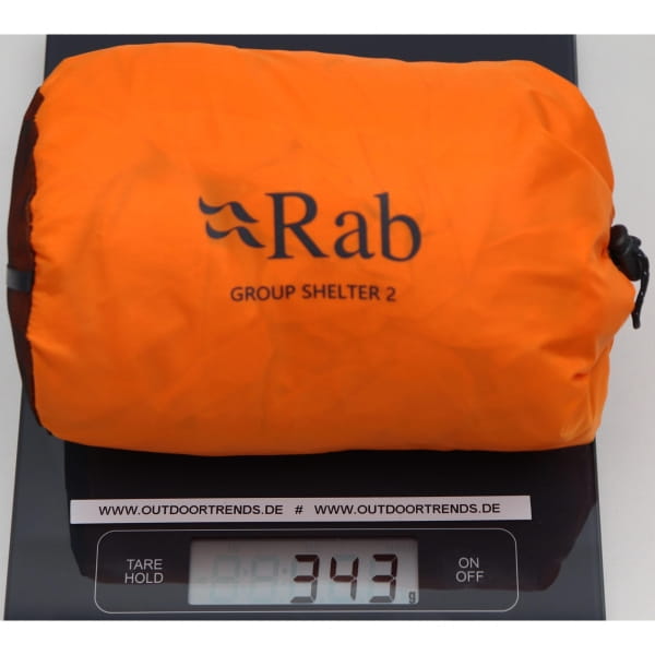 Rab Group Shelter 2 Person - Notzelt orange - Bild 2