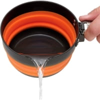 Vorschau: Sea to Summit Frontier UL Collapsible Pot 1L - faltbarer Kochtopf orange - Bild 8 Vorschau: Sea to Summit Frontier UL Collapsible Pot 1L - faltbarer Kochtopf orange - Bild 8