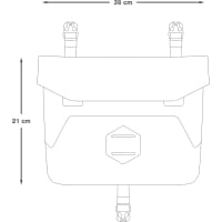 Vorschau: Apidura Backcountry Accessory Pocket 4 L - Zusatztasche - Bild 3