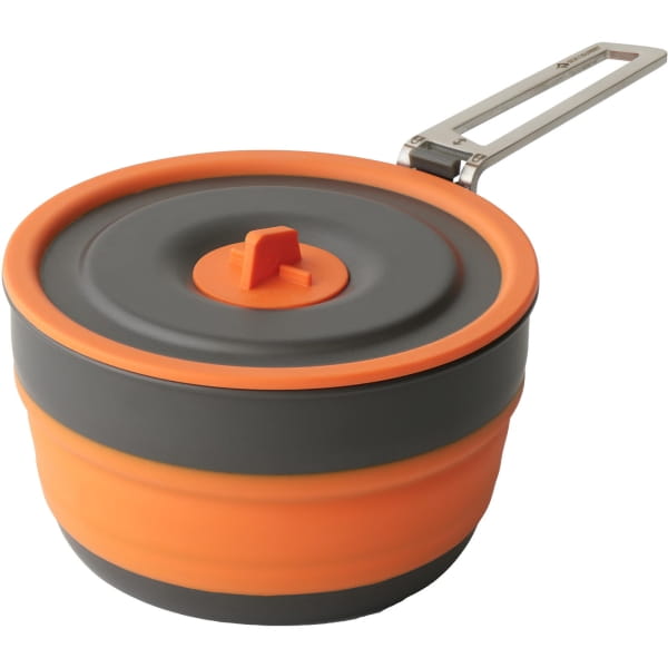 Sea to Summit Frontier UL Collapsible Pot 1L - faltbarer Kochtopf orange - Bild 1 Sea to Summit Frontier UL Collapsible Pot 1L - faltbarer Kochtopf orange - Bild 1