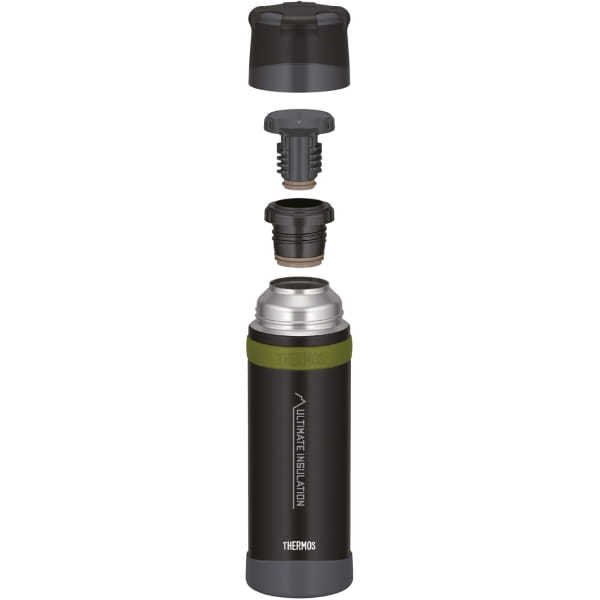 Thermos Mountain Beverage Bottle 0,75 L - Thermoflasche matt-schwarz - Bild 2 Thermos Mountain Beverage Bottle 0,75 L - Thermoflasche matt-schwarz - Bild 2