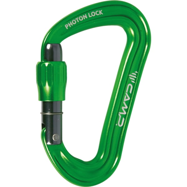 C.A.M.P. Photon Lock - Schraubkarabiner green - Bild 1
