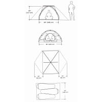 Vorschau: Marmot Tungsten 3P - 3 Personen Zelt foliage-dark azure - Bild 8