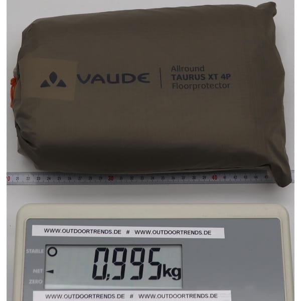 VAUDE Floorprotector Allround Taurus XT 4P - Zeltunterlage bark - Bild 2