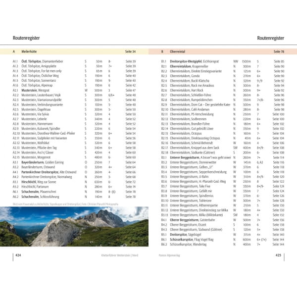 Panico Verlag Wetterstein Nord - Kletterführer Alpin - Bild 11