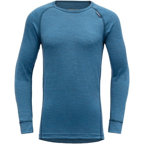 DEVOLD Breeze Junior Shirt - Funktionsshirt blue melange - Bild 1